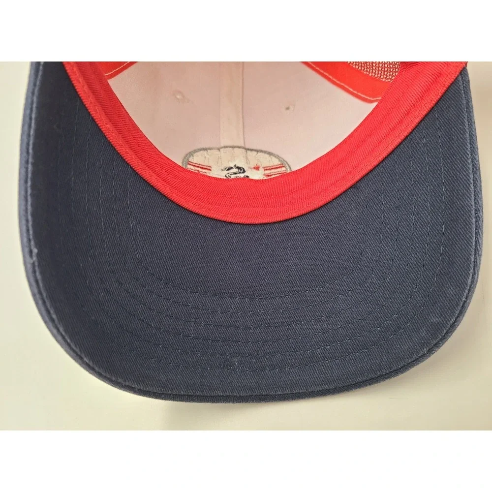 Sauce Hockey Mesh Trucker Snapback Hat Cap Maple Leaf Logo Casual Men Women‎ RWB